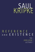 Cover: Reference and Existence - Oxford University Press Inc