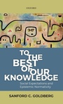 Cover: To the Best of Our Knowledge - Oxford University Press