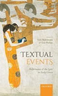 Cover: Textual Events - Oxford University Press