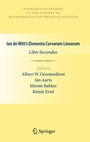 Cover: Jan de Witt's Elementa Curvarum Linearum - Springer
