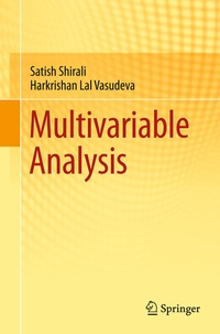 Abbildung von: Multivariable Analysis - Springer
