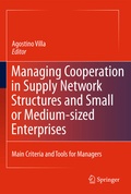 Cover: Managing Cooperation in Supply Network Structures and Small or Medium-sized Enterprises - Springer