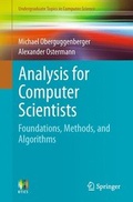 Cover: Analysis for Computer Scientists - Springer