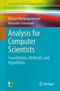 Enlarge image Cover: Analysis for Computer Scientists - Springer