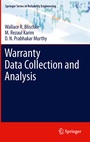 Cover: Warranty Data Collection and Analysis - Springer