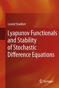 Cover: Lyapunov Functionals and Stability of Stochastic Difference Equations - Springer