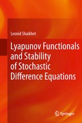 Cover: Lyapunov Functionals and Stability of Stochastic Difference Equations - Springer