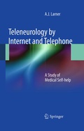 Cover: Teleneurology by Internet and Telephone - Springer