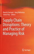 Cover: Supply Chain Disruptions - Springer