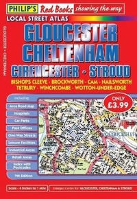 Abbildung von: Philip's Red Books Gloucester, Cheltenham, Cirencester and Stroud - Philip's