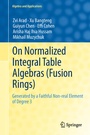 Cover: On Normalized Integral Table Algebras (Fusion Rings) - Springer