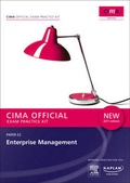 Cover: E2 Enterprise Management - CIMA Exam Practice Kit: Managerial level paper E2 - Kaplan Publishing