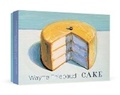 Cover: Wayne Thiebaud Cake Boxed Notecards - Pomegranate Communications Inc,US