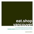 Cover: Eat.Shop Vancouver BC - Cabazon Books