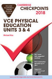 Abbildung von: Cambridge Checkpoints VCE Physical Education Units 3 and 4 2018 and Quiz Me More - Cambridge University Press