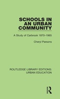 Cover: Schools in an Urban Community - Routledge