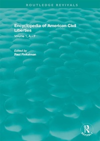 Abbildung von: Routledge Revivals: Encyclopedia of American Civil Liberties (2006) - Routledge