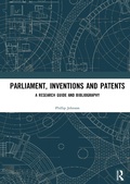 Cover: Parliament, Inventions and Patents - Routledge