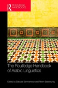Cover: The Routledge Handbook of Arabic Linguistics - Routledge