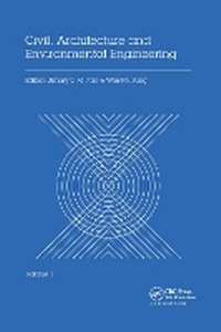 Enlarge image Cover: Civil, Architecture and Environmental Engineering Volume 1 - CRC Press