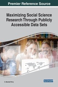 Cover: Maximizing Social Science Research Through Publicly Accessible Data Sets - IGI Global