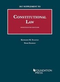 Cover: Constitutional Law, 2017 Supplement - Foundation Press