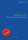 Cover: Wiener Jahrbuch f&uuml;r Philosophie 2009 - new academic press