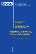 Cover: Evidentiality and Modality in European Languages - Peter Lang Verlag