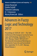 Cover: Advances in Fuzzy Logic and Technology 2017 - Springer