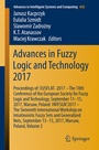 Cover: Advances in Fuzzy Logic and Technology 2017 - Springer