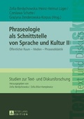Cover: Phraseologie als Schnittstelle von Sprache und Kultur II - Peter Lang Verlag
