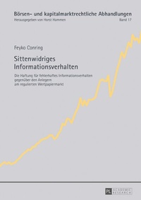 Abbildung von: Sittenwidriges Informationsverhalten - Peter Lang Verlag