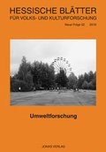 Cover: Umweltforschung - Jonas Verlag