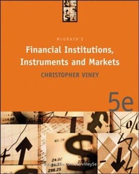 Enlarge image Cover: Financial Institutions Instruments and Markets - McGraw-Hill Education / Australia