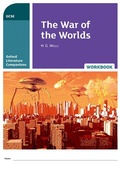 Cover: Oxford Literature Companions: The War of the Worlds Workbook - Oxford University Press