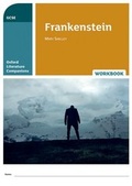 Cover: Oxford Literature Companions: Frankenstein Workbook - Oxford University Press