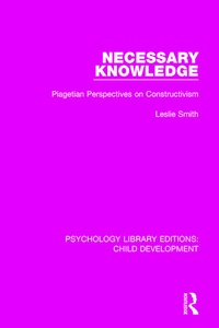 Enlarge image Cover: Necessary Knowledge - Routledge