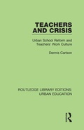 Cover: Teachers and Crisis - Routledge