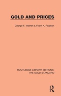 Cover: Gold and Prices - Routledge