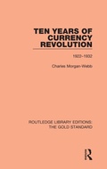 Cover: Ten Years of Currency Revolution - Routledge