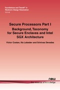 Cover: Secure Processors Part I - now publishers Inc