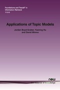 Cover: Applications of Topic Models - now publishers Inc