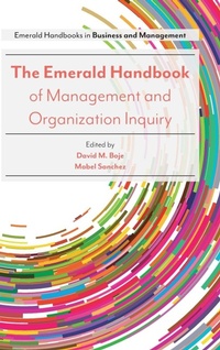 Enlarge image Cover: The Emerald Handbook of Management and Organization Inquiry - Emerald Publishing Limited