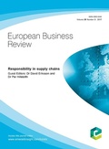 Cover: Responsibility in Supply Chains - Emerald Publishing Limited