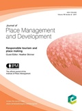 Cover: Responsible Tourism and Place Making - Emerald Publishing Limited