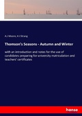 Cover: Thomson's Seasons - Autumn and Winter - Hansebooks