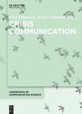 Cover: Crisis Communication - De Gruyter Mouton
