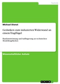 Cover: Gedanken zum induzierten Widerstand an einem Tragfl&uuml;gel - GRIN Verlag