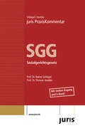 Cover: juris Praxiskommentar SGG - Juris