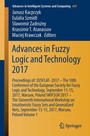 Cover: Advances in Fuzzy Logic and Technology 2017 - Springer